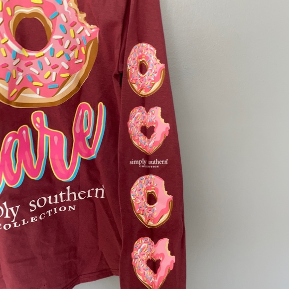 Simply Southern Donut Tee - Picture 3 of 4